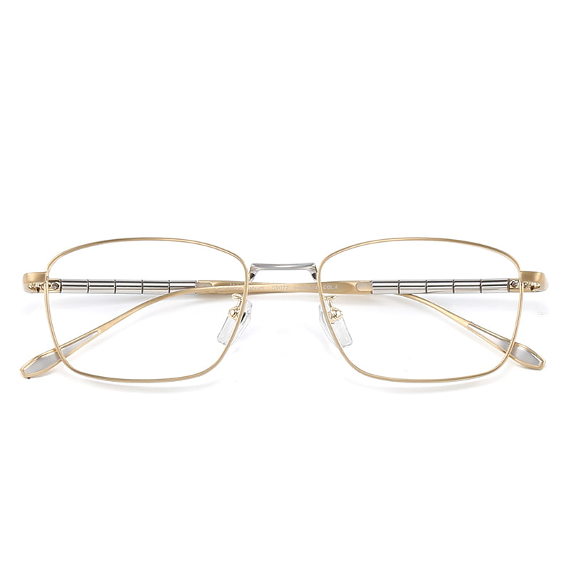 S9072 Buluh Bulat Elit Cermin Mata Titanium Tulen