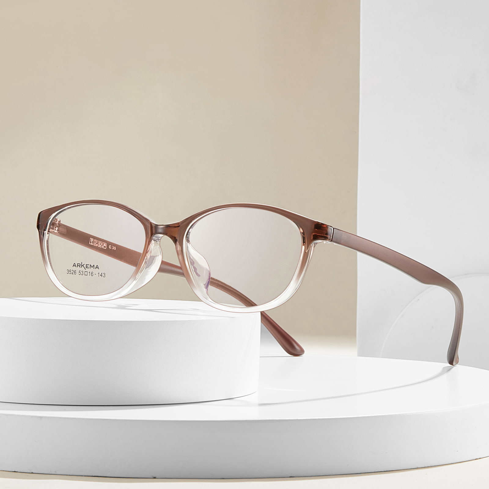 Bingkai 3526 Cat-Eye Sesuai dengan Cermin Mata TR90