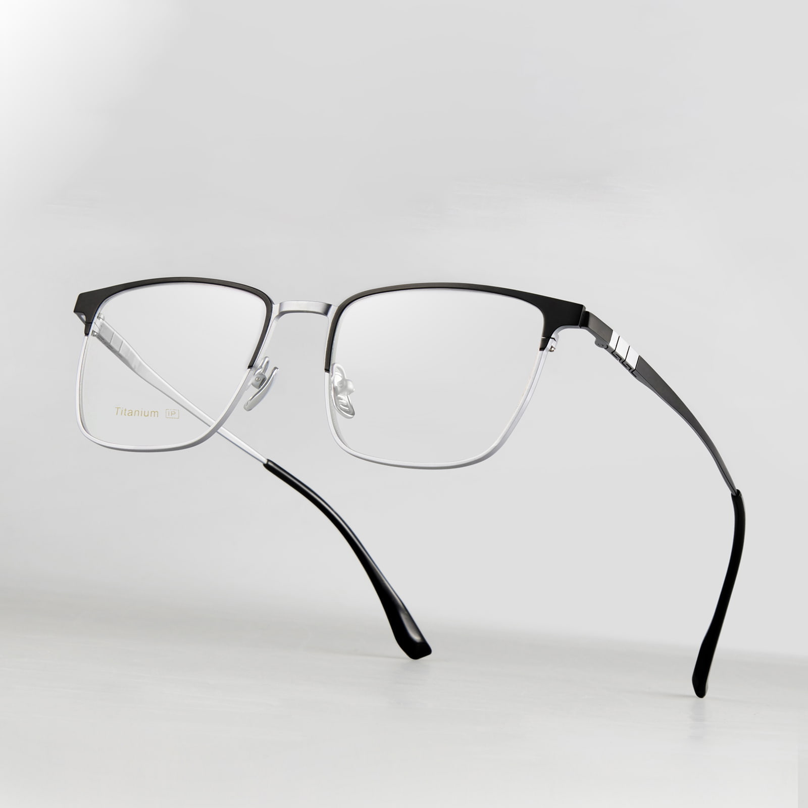 TA2212 Perniagaan Cermin Mata Titanium Tulen Anti-Slip