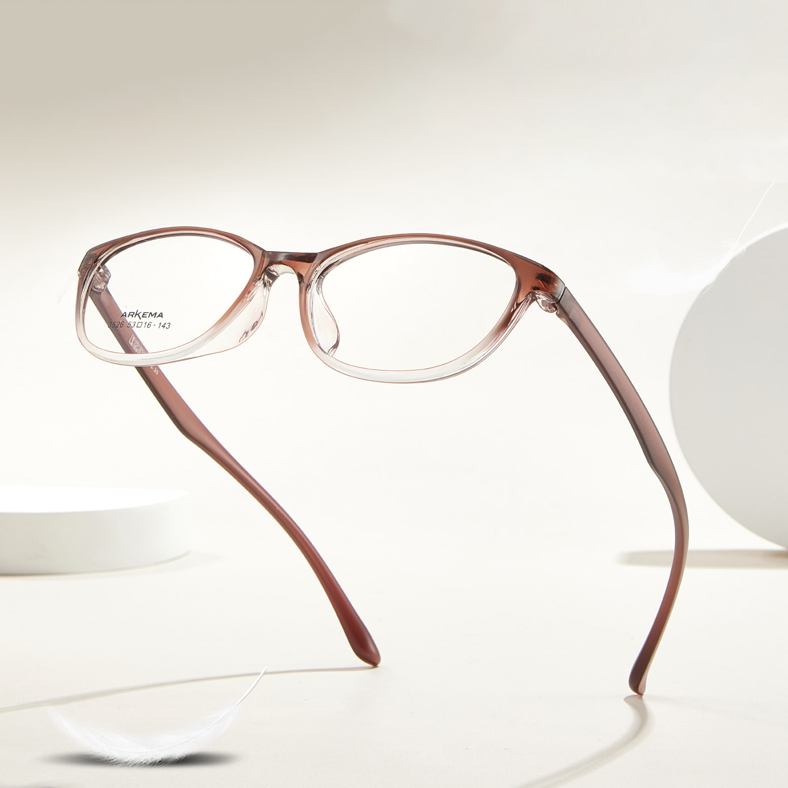 Bingkai 3526 Cat-Eye Sesuai dengan Cermin Mata TR90
