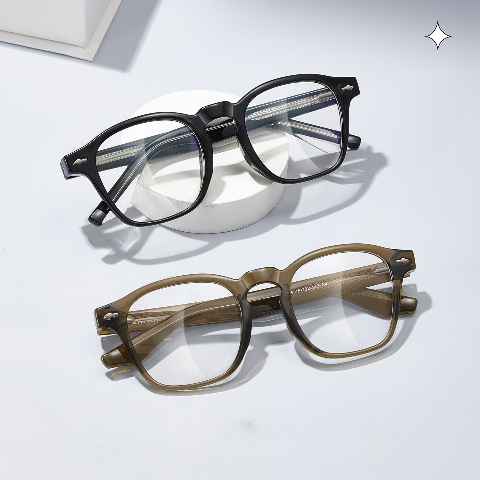 Cermin mata S9016 Punk 3D TR90