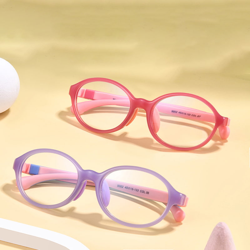 9002 Jelly Color Safety Cermin Mata Boleh Tanggal Penuh Bingkai