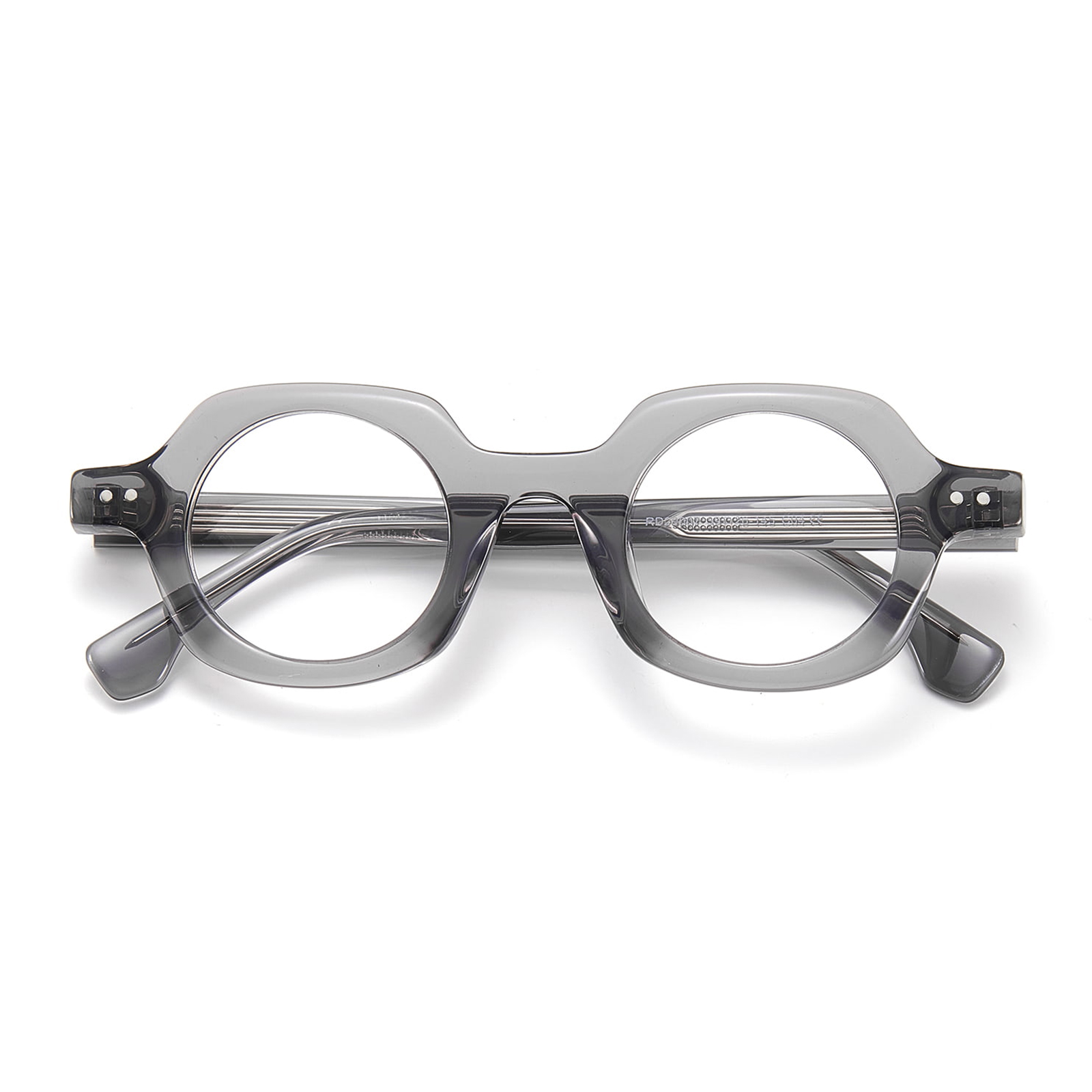 RD29007 Cermin Mata Plat Kristal Tebal Berbentuk Khas